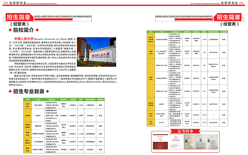 上海对外经济贸易大学非全日制研究生学校排名一览表|在职研究生培训机构推荐