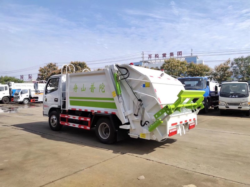 承德5吨压缩垃圾车能装多少桶-2025价格一览
